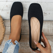 Load image into Gallery viewer, Women’s Knitted Slip-On Shoes | Plus Size Breathable Sneakers
