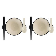 Load image into Gallery viewer, Ozeri Earth Ramen Bowl Set – 6-Piece Plant-Based Eco-Friendly Dinnerware
