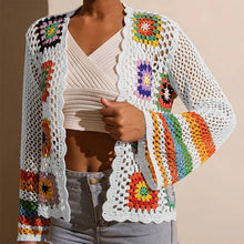Load image into Gallery viewer, Women's Elegant Crochet Cardigan
