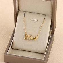 Load image into Gallery viewer, Valentines Day Gift New Titanium Steel Necklace Fashion New Love Smart Necklace Female Clavicle Chain Fashion Jewelry Woman
