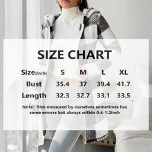 Load image into Gallery viewer, Plaid Hooded Sherpa-Lined Long Coat with Pockets
