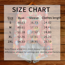 Load image into Gallery viewer, Women’s Fall Wildflower Print Long Sleeve T-Shirt
