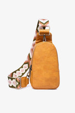 Load image into Gallery viewer, Random Pattern Adjustable Strap : Leather Sling Bag
