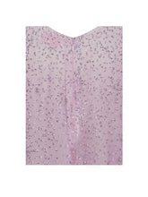 Load image into Gallery viewer, Wallie Pink Rhinestone Embellished Mesh Backless Gown
