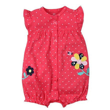Load image into Gallery viewer, Baby Girl Clothes One-Piece Jumpsuits Baby Clothing Cotton Short Romper Infant Girl Clothes
