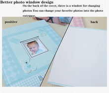 Load image into Gallery viewer, Baby Growth Commemorative Album Kindergarten Graduation Gift Postcard Storage Birthday 6-inch Photo Album 200 Sheets  Home Decor House Decoration DIY Memorable Gifts For Loved Ones
