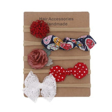 Load image into Gallery viewer, Baby Headbands Newborn hair Bows Kids Toddler headband Elastic Hair Band headwear children Girl Gorgeous Hair Accessories For Baby Girls
