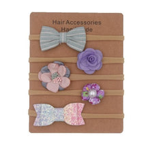 Load image into Gallery viewer, Baby Headbands Newborn hair Bows Kids Toddler headband Elastic Hair Band headwear children Girl Gorgeous Hair Accessories For Baby Girls
