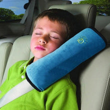 Load image into Gallery viewer, Baby Pillow Car Safety Belt &amp; Seat Sleep Positioner Seat Belt Cover for Kids Toddler Travel Seatbelt Pillow for Booster Seat in Car Baby Car Seat Head Neck Shoulder Support Protect Shoulder Pad Adjust Vehicle Seat Cushion for Childs Kids Playpens

