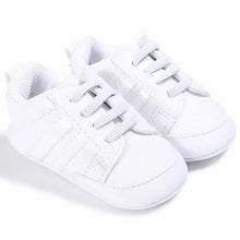 Load image into Gallery viewer, Baby Shoes Classical Sport Soft Sole PU Leather Multi-Color Crib Baby Moccasins Casual Sneakers
