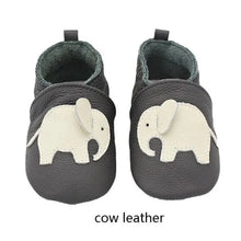 Load image into Gallery viewer, Baby Shoes Leather Newborn Booties For Babies Baby Infant Toddler Moccasins Shoes
