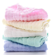 Load image into Gallery viewer, Baby Washcloths - Natural Cotton Baby Wipes - Soft Newborn Face Towel and Washcloth for Sensitive Skin, Registry as Shower, 5 P
