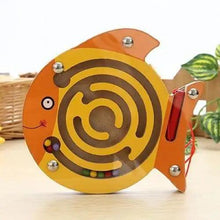 Load image into Gallery viewer, Baby Wooden Toy for Children Magnetic Maze Balance Board Wood game , Maze Puzzle baby Toys  0-12Months
