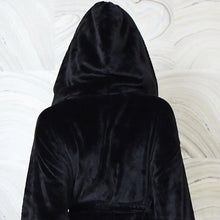 Load image into Gallery viewer, Women’s Plush Hooded Robe - Spa-Worthy Comfort at Home
