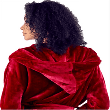 Load image into Gallery viewer, Women’s Plush Hooded Robe - Spa-Worthy Comfort at Home
