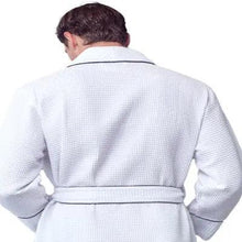 Load image into Gallery viewer, Premium Waffle Piping Robe for Men
