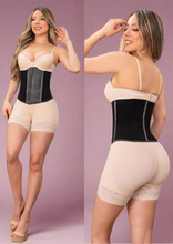 Load image into Gallery viewer, Colombian Premium Extreme Waist Trainer High-Compression Waist Cincher Black FW-002
