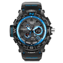 Load image into Gallery viewer, New Luxury Sport Watch With Dual Display LED Digital Analog Electronic Quartz  Display and Waterproof 30M protection
