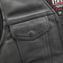 Load image into Gallery viewer, Badlands Men's Motorcycle Leather Vest
