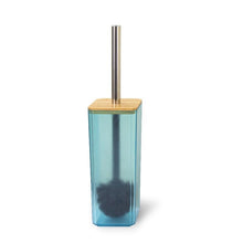 Load image into Gallery viewer, Bamboo Bathroom Accessories Set Plastic Bathroom Kit Soap Dispenser Toothbrush Cup Soap Dish Toilet Brush Holder Trash Can Bathroom Accessories Toothbrush Holder Toothbrush Cup Soap Dispenser Soap Dish Toilet Brush Holder Trash Can For Home Apartment
