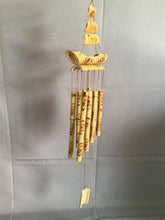 Load image into Gallery viewer, Bamboo Wind Chimes Pendant Balcony Outdoor Yard Garden Home Handmade Craft Wind Chimes With Rotating Hook Outdoor Decor Wind Chimes for Garden Patio Yard Home Antique Tubes Bell Handmade Wind Chime Wall Hanging Crafts Gift
