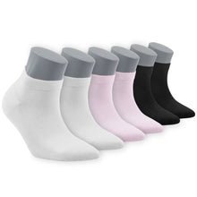 Load image into Gallery viewer, Women’s Bamboo Ankle Socks 6-Pack - 581

