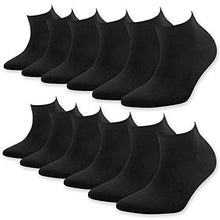 Load image into Gallery viewer, Men's &amp; Women's Bamboo Ankle Socks 6-Pack
