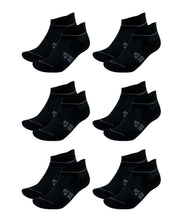 Load image into Gallery viewer, Men's &amp; Women's Bamboo Ankle Socks 6-Pack
