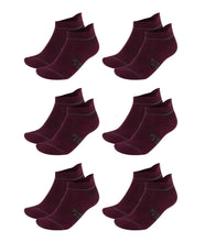 Load image into Gallery viewer, Men's &amp; Women's Bamboo Ankle Socks 6-Pack
