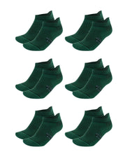 Load image into Gallery viewer, Men's &amp; Women's Bamboo Ankle Socks 6-Pack
