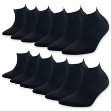 Load image into Gallery viewer, Men's &amp; Women's Bamboo Ankle Socks 6-Pack
