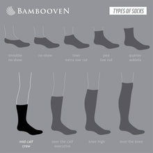 Load image into Gallery viewer, Men’s Bamboo Lightweight Dress &amp; Trouser Socks 3-Pack - 509
