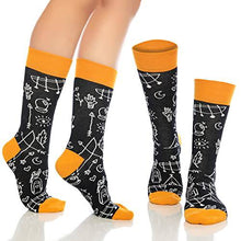 Load image into Gallery viewer, Fun Crew Socks for Men and Women – Colorful Cotton Novelty 6-Pack
