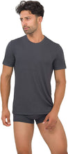 Load image into Gallery viewer, Men's Bamboo Crew Neck Undershirts (3-Pack)
