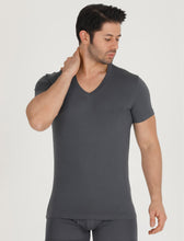 Load image into Gallery viewer, Men's Bamboo V-Neck Undershirt (3 Pack)
