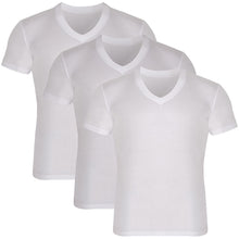 Load image into Gallery viewer, Men's Bamboo V-Neck Undershirt (3 Pack)
