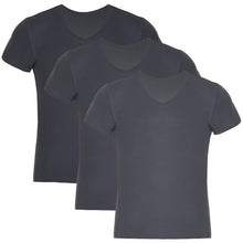 Load image into Gallery viewer, Men's Bamboo V-Neck Undershirt (3 Pack)
