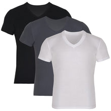 Load image into Gallery viewer, Men's Bamboo V-Neck Undershirt (3 Pack)
