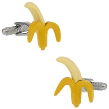 Load image into Gallery viewer, Banana Cufflinks
