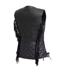 Load image into Gallery viewer, Bandida Women's Motorcycle Leather Vest
