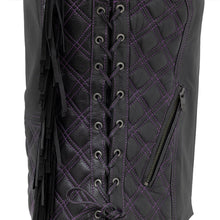 Load image into Gallery viewer, Bandida Women's Motorcycle Leather Vest
