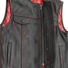 Load image into Gallery viewer, Bandit Men's Leather Motorcycle Vest
