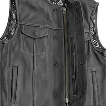 Load image into Gallery viewer, Bandit Men's Leather Motorcycle Vest

