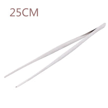 Load image into Gallery viewer, Barbecue Food Tongs Non-Slip Cooking Clip Stainless Steel Tweezers Clip Buffet Restaurant Tools Kitchen Accessories Long Stainless Steel Kitchen Tongs And BBQ Accessories Grill Tweezers for Cooking Grilling
