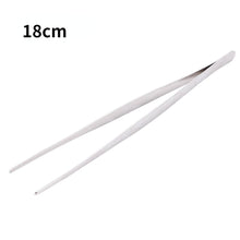 Load image into Gallery viewer, Barbecue Food Tongs Non-Slip Cooking Clip Stainless Steel Tweezers Clip Buffet Restaurant Tools Kitchen Accessories Long Stainless Steel Kitchen Tongs And BBQ Accessories Grill Tweezers for Cooking Grilling
