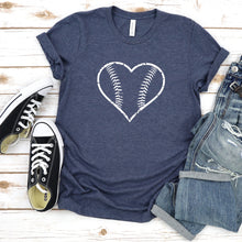 Load image into Gallery viewer, Baseball Heart Tee
