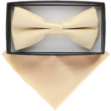 Load image into Gallery viewer, Vittorio Farina Classic Bow Tie &amp; Pocket Square
