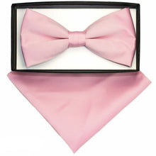 Load image into Gallery viewer, Vittorio Farina Classic Bow Tie &amp; Pocket Square
