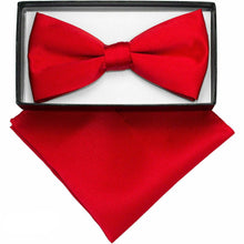 Load image into Gallery viewer, Vittorio Farina Classic Bow Tie &amp; Pocket Square
