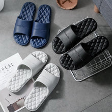 Load image into Gallery viewer, Bathroom Shower Slippers For Women Summer Soft Sole High Quality Beach Casual Shoes Indoor Home House Pool Slipper House Slipper Massage Cloud Spa Slippers Shower Slide Sandal Summer Anti-Slip Slippers For Indoor Outdoor
